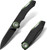 FLISSA Button Lock Folding Knife
