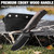FLISSA EDC Fixed Blade Knife with Kydex Sheath