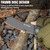 FLISSA ZELTA Reverse Tanto Folding Knife