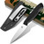 Purple Dragon Small Tactical Fixed Blade Knife with Sheath