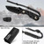 FLISSA 7" Full Tang Fixed Blade Knife