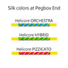 Helicore "Pizzicato" Strings, Helicore silk colors