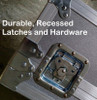 ATA Flight Case for NS Design Basses, locks