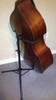 Portable Folding Stand for Double Bass (K-M model 141), with bass