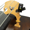 Eclipse Clip-on Electronic Chromatic Tuner for Double Bass & Cello, by D'Addario, on bass