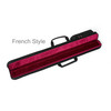 Bow Case for Bass Bow - French Model opened to show interior