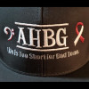 Bob Gollihur "AHBH" custom cap - limited edition - embroidery closeup