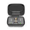 NU-X Wireless In-ear system in carry case/charger, alt view