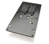 NS-WAV Retrofit - Active Preamp Upgrade for NS Design WAV Basses - replacement back plate with battery packs and internal wiring - outside view