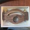 Choice Products Wooden Microphone Holder for Bass - Walnut, in box