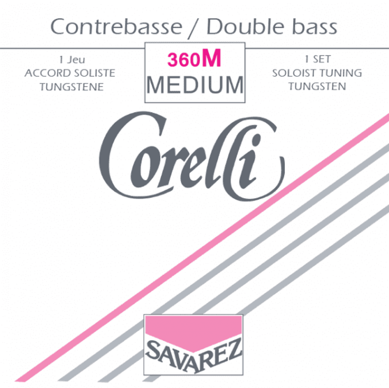 買い誠実 Corelli 360 Solo Upright Bass Strings 弦楽器