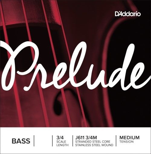 *美品*D'Addario Prelude コントラバス 3/4 Prelude Medium Upright Bass Strings