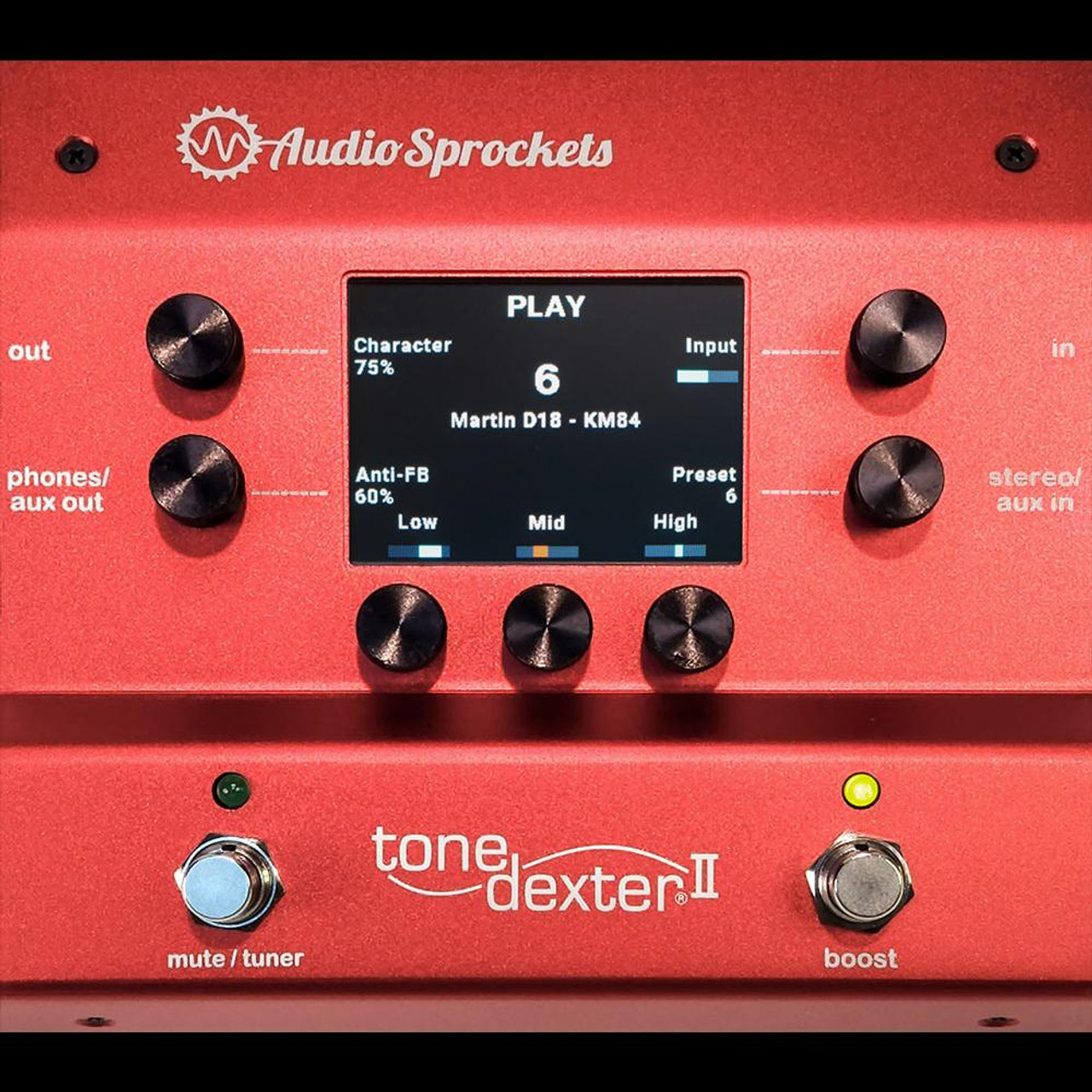 配送員設置送料無料 Audio アコギ Sprockets ToneDexter ToneDexter