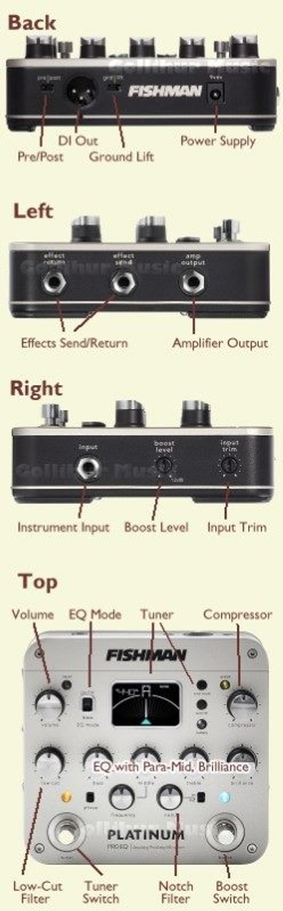 Platinum Pro-EQ Analog Preamplifier with Tuner