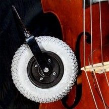 Gaines Upright Bass Transport Wheel
