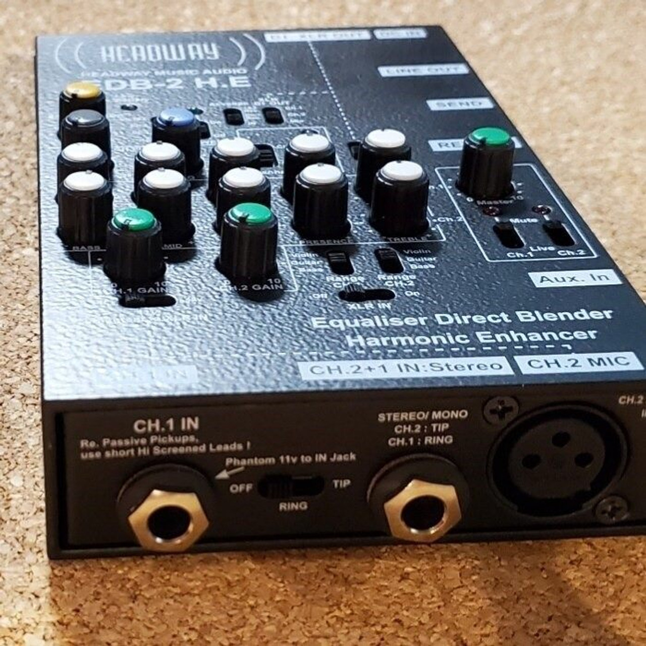 EDB 2 H.E. 2-channel Preamplifier