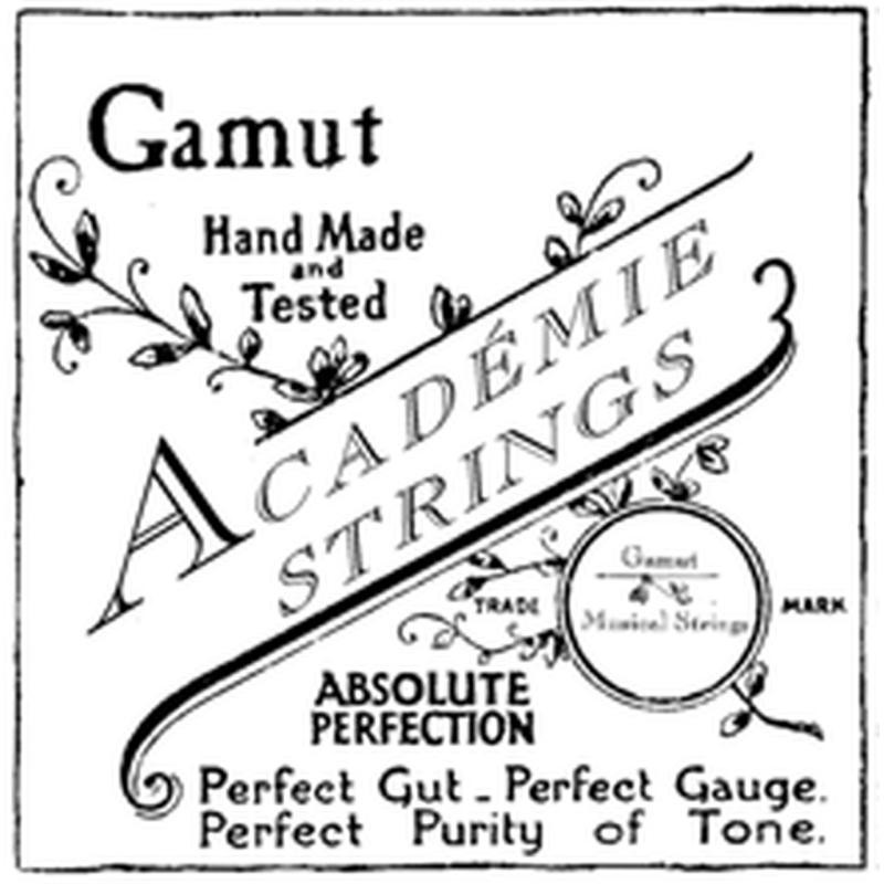 Gamut Red Diamond ガットG弦 Pistoy, Lyon, Silver and Copper Wound Natural Gut Upright Bass
