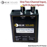 Dual Channel Pro ST - Stereo inputs, split outputs