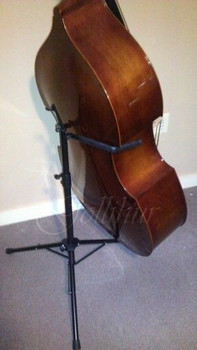 Portable Folding Stand for Double Bass (K-M model 141), with bass Portable Folding Stand for Double Bass (K-M model 141), with bass