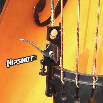 Hipshot FreeRange Xtender - Upright Bass String Drop-tuner, drop tune mode view 2