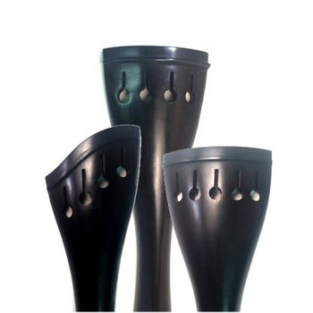 Ebony Upright Bass Tailpiece, three models in one photo Ebony Upright Bass Tailpiece, three models in one photo