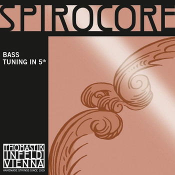 Spirocore Red Mitchell 5ths Tuning Upright Bass Strings, standard package
