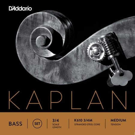 Kaplan Orchestral Upright Bass Strings, standard package front