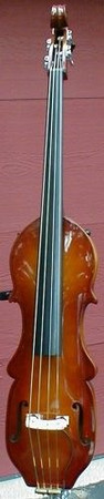 Eminence Electric Upright Bass, fingerboard