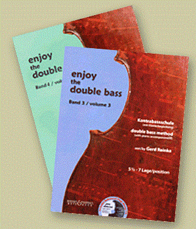 Enjoy the Double Bass, Instruction Books/CDs, Books 3 and 4