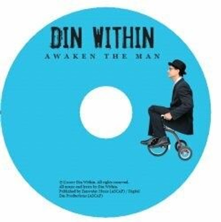 Awaken the Man, an album by Din Within - CD artwork