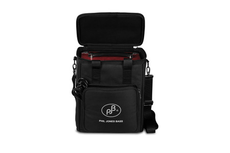 Padded Carry Bag for Phil Jones Bass (PJB) Combos - for Bass Cubs (open)