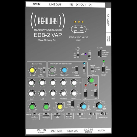 Headway EDB-2 H.E Preamp (2 Channel)