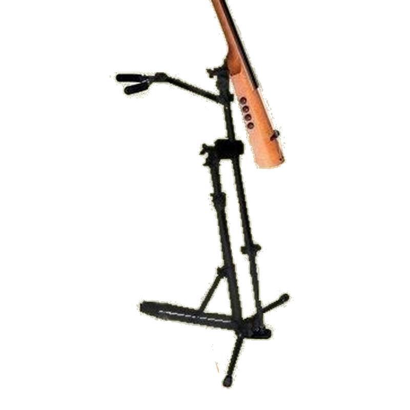 NS bass on endpin, on converted tripod