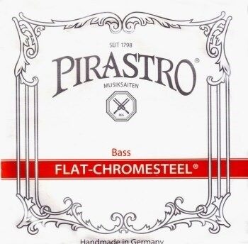 Flat-Chromesteel Upright Bass Strings (and Original Flat-Chrome)
