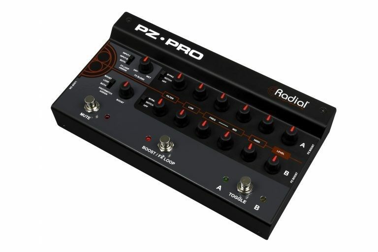 ギター Radial PZ-PRO 2ch Preamp PZ-Pro 2-channel Preamplifier