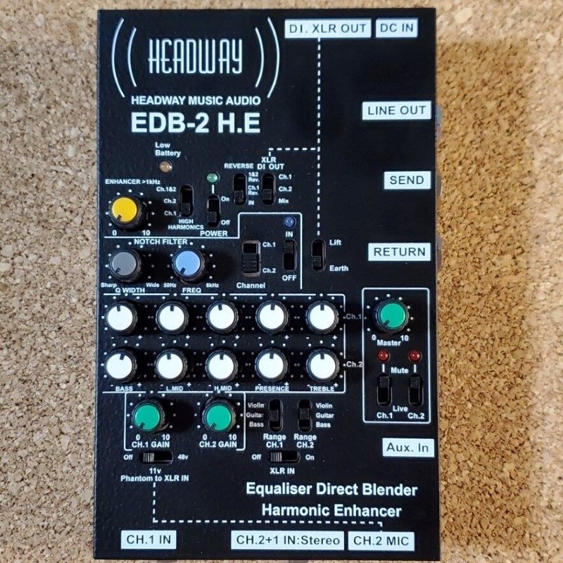 EDB-2 H.E  Headway Music Audio　ほぼ新品 Headway EDB-2 H.E Preamp (2 Channel)