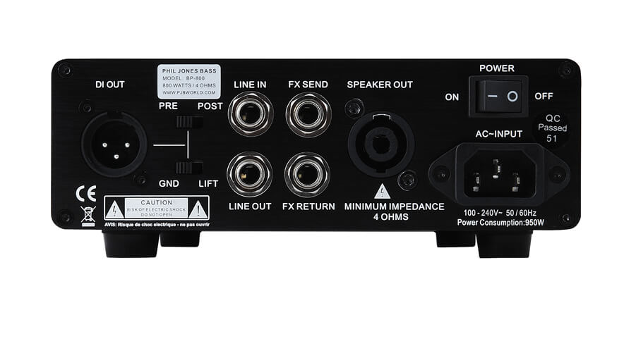 BP-800 amplifier head from PJB - Phil Jones Bass
