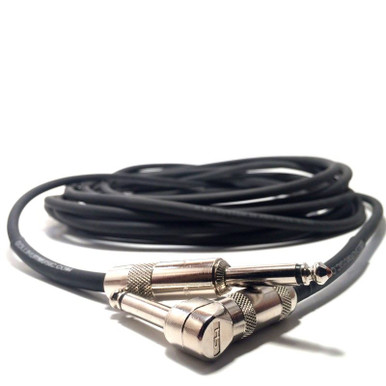 CBI Instrument Cable: 1/4 inch ends (1 right angle)