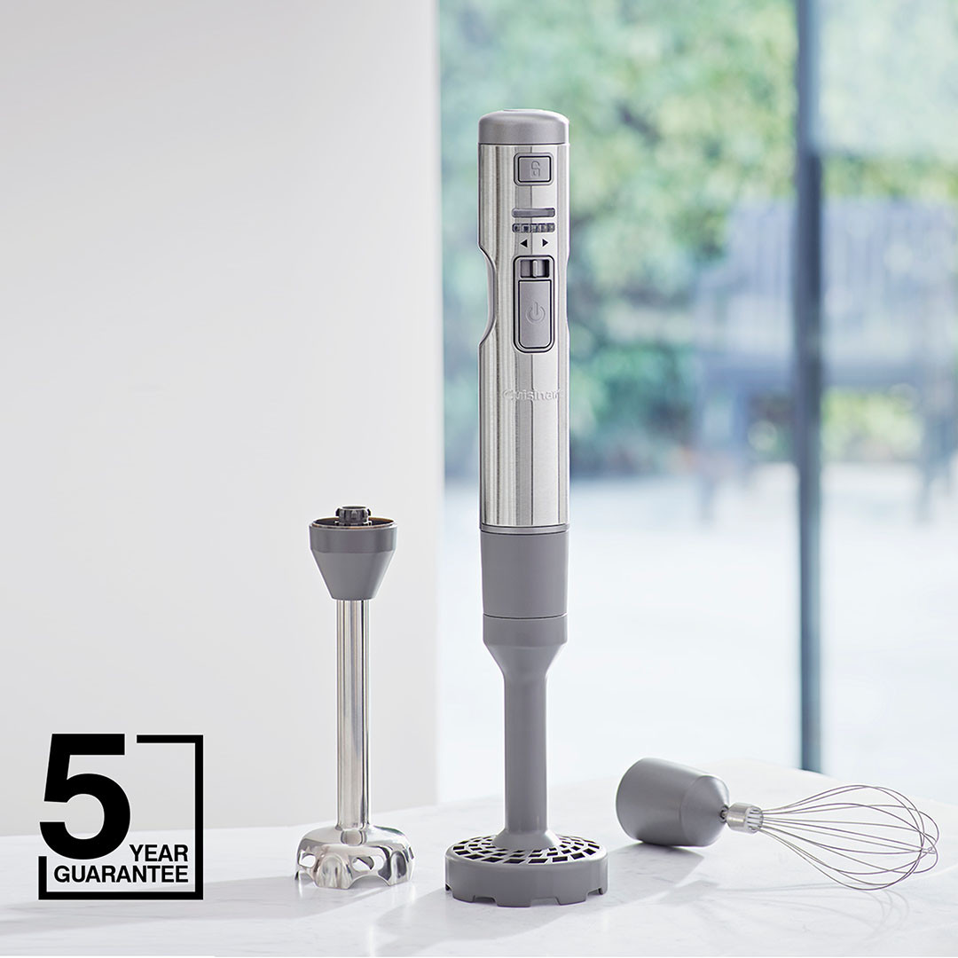 Cuisinart Cordless 3in1 Hand Blender in Silver Juicers.co.uk