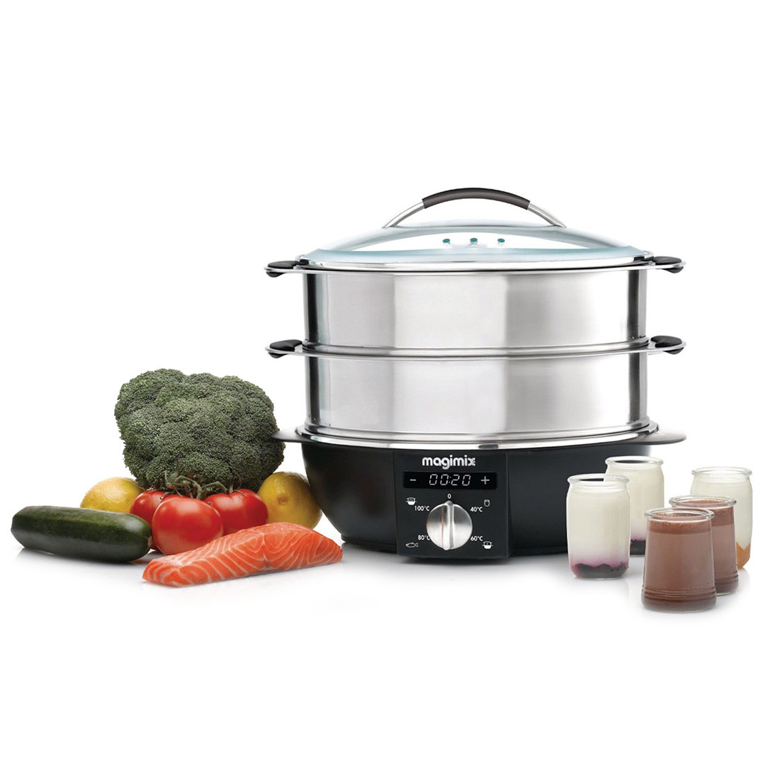 Magimix MultiFunction Steamer 11581 in Stainless Steel Juicers.co.uk