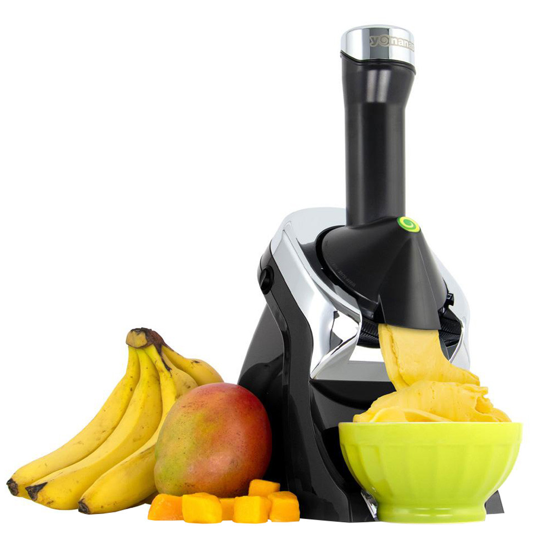 Yonanas Deluxe Frozen Dessert Maker in Black Juicers.co.uk