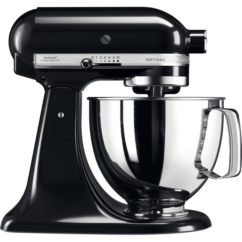 KitchenAid Artisan ブラック KitchenAid Artisan Stand Mixer in Onyx Black | Juicers.co.uk