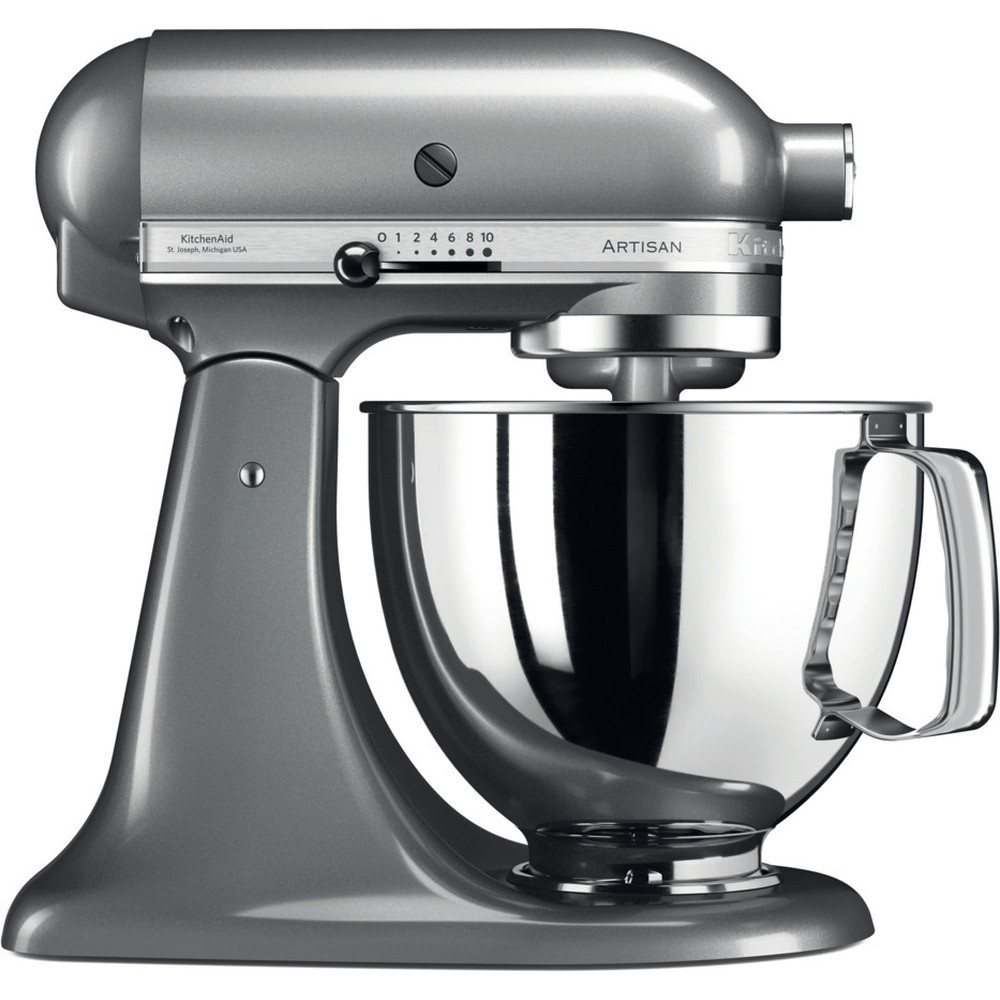 KitchenAid Artisan スタンドミキサー シルバー　お値下げ KitchenAid Artisan Stand Mixer Contour Silver | Juicers.co.uk