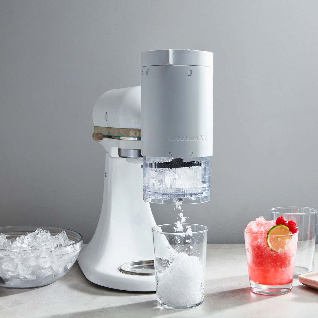 KitchenAid 5KSMSIA Stand Mixer Ice Shaver Attachment Juicers.co.uk