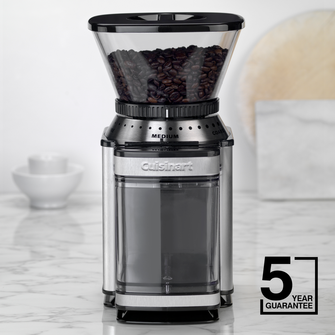 Cuisinart Signature Burr Mill & Coffee Grinder in Silver DBM8U