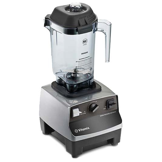 Vitamix Drink Machine Advance Commercial Blender in Silver Juicers.co.uk