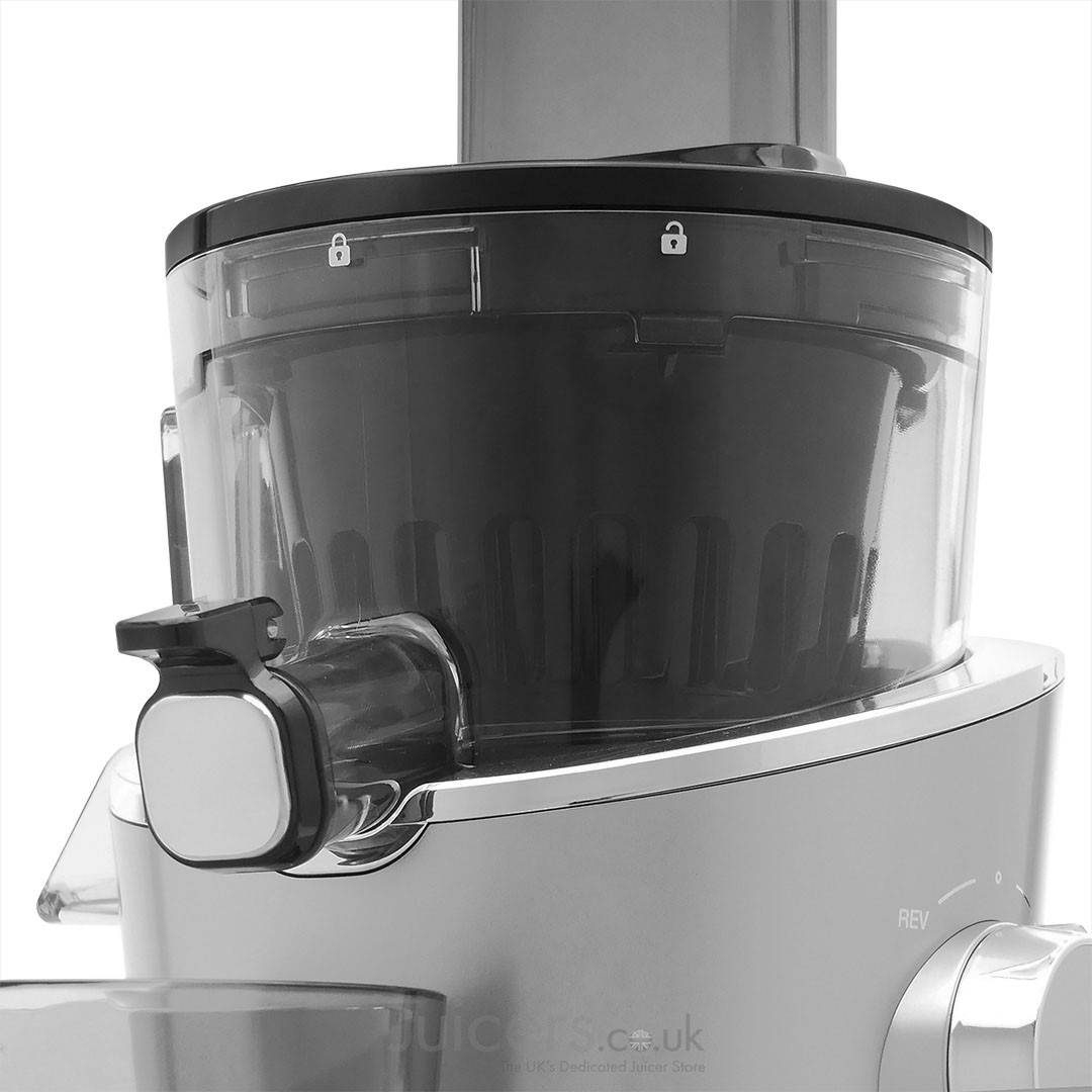 Hurom H100 Slow Juicer in Silver Juicers.co.uk
