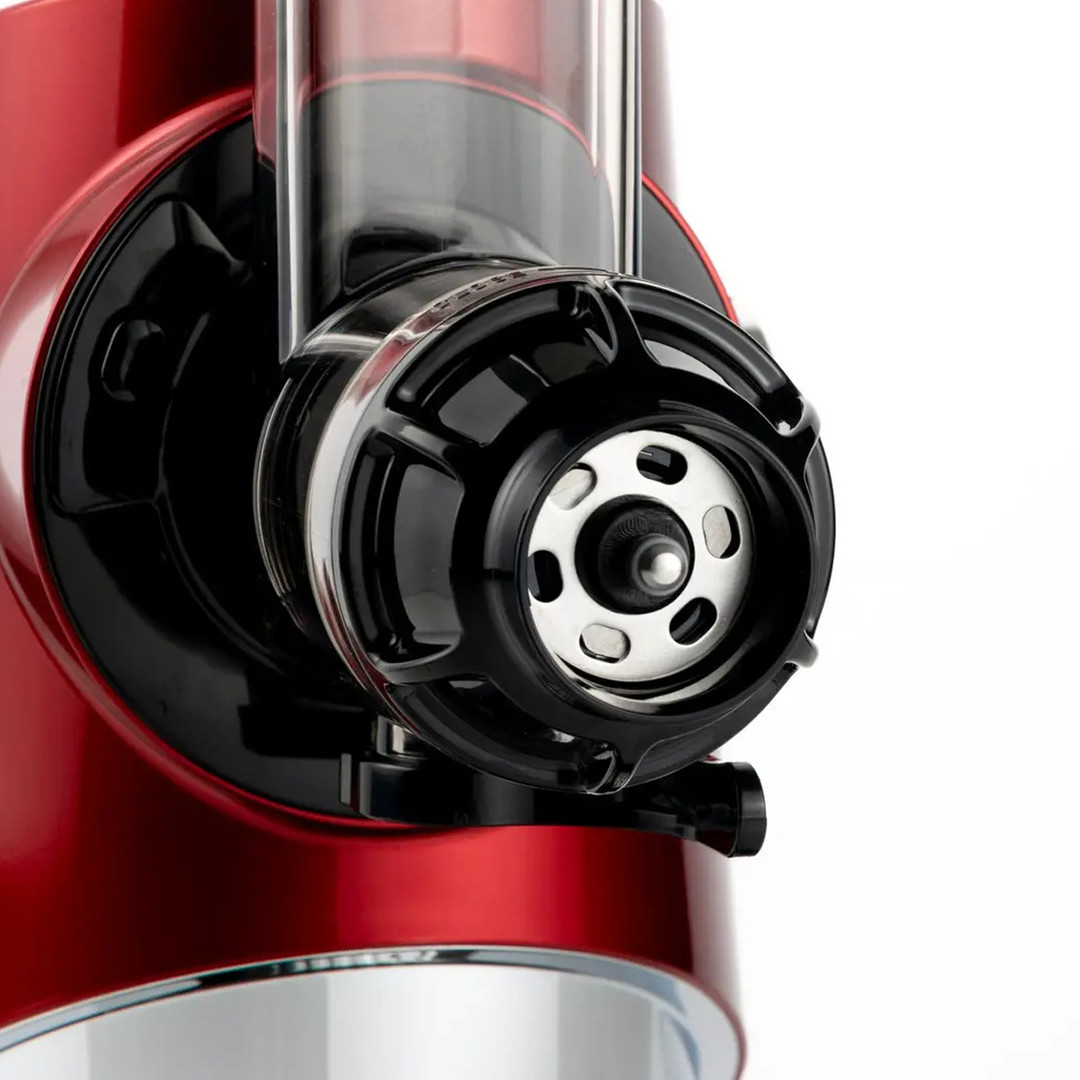 Sana EUJ727 Supreme Slow Juicer in Red with Oil Extractor Juicers.co.uk