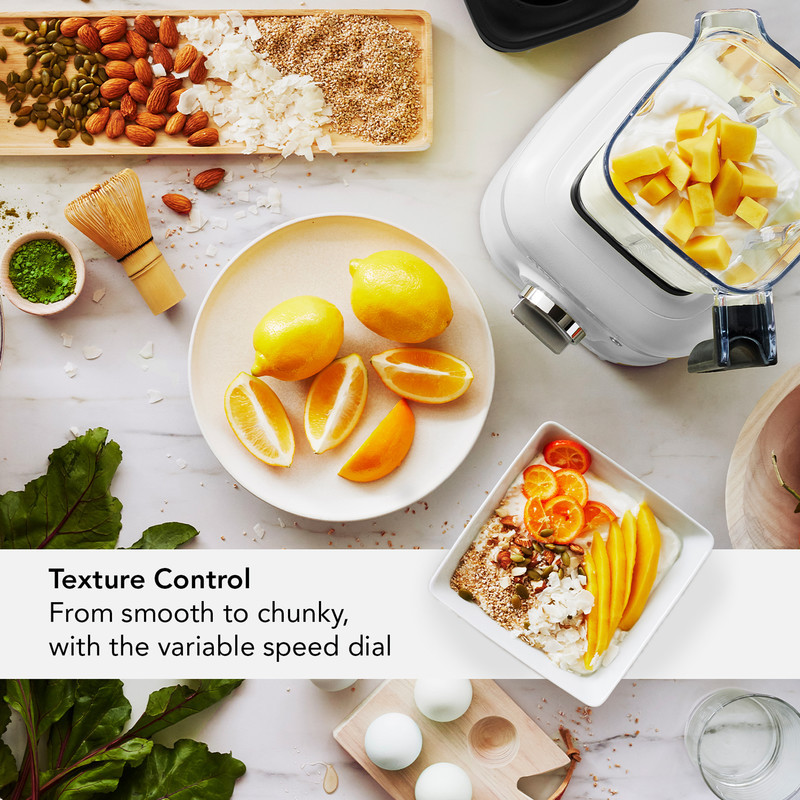 KitchenAid 5KSB4026BMS Artisan K400 Blender in Medallion Silver Juicers.co.uk