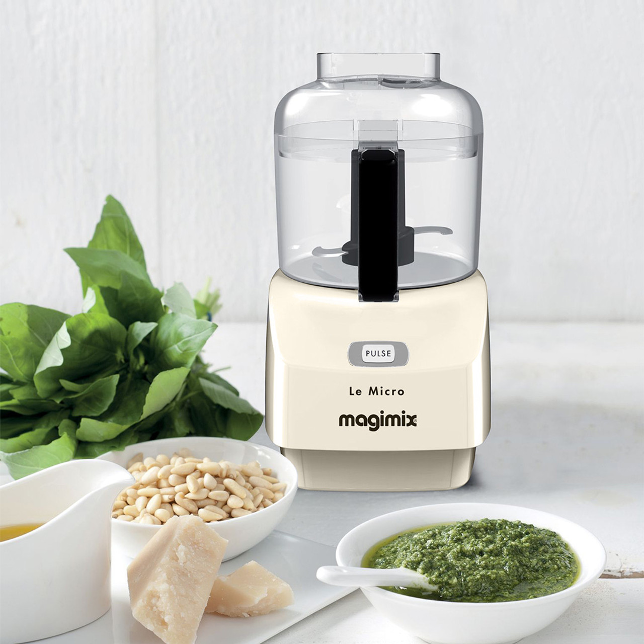 Magimix Le Micro Mini Food Chopper in Cream Juicers.co.uk